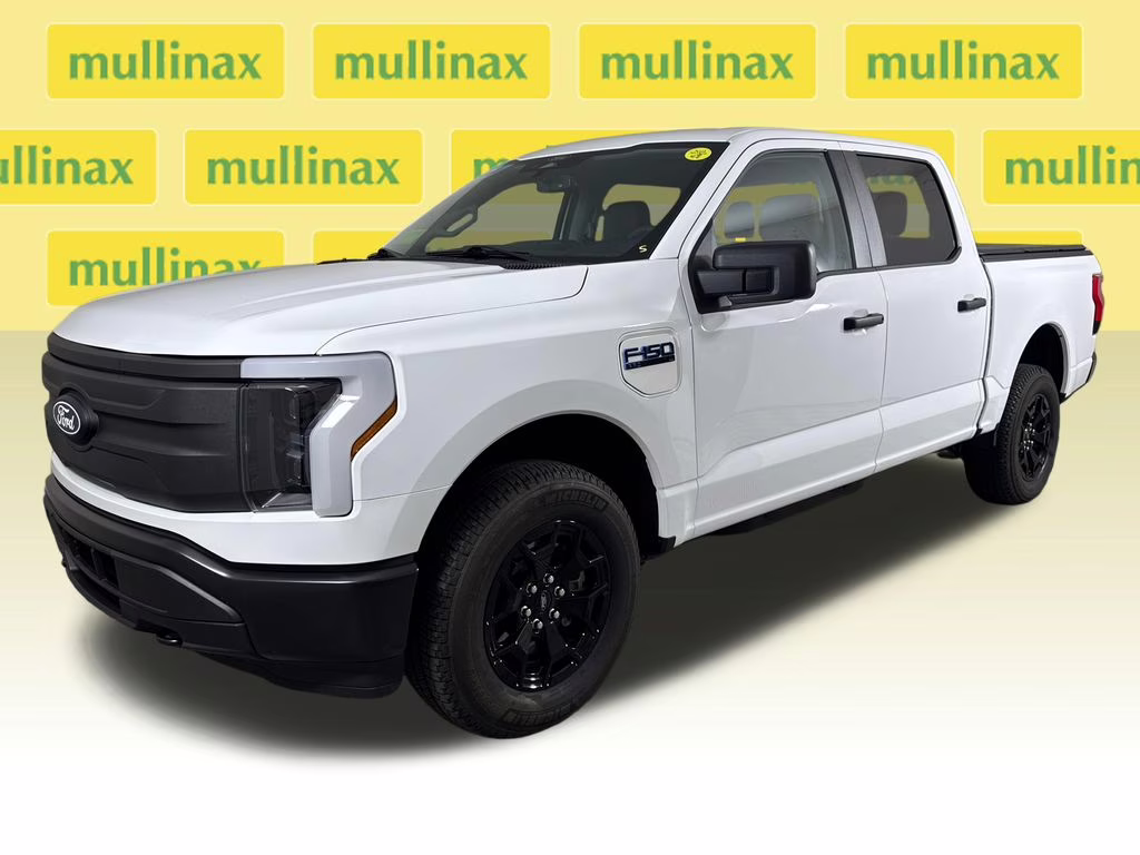 2025 Oxford White Ford F-150 Lightning Pro AWD Truck