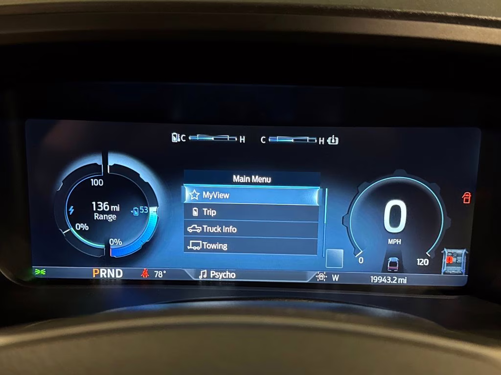 2024 Agate Black Metallic Ford F-150 Lightning Flash AWD Truck