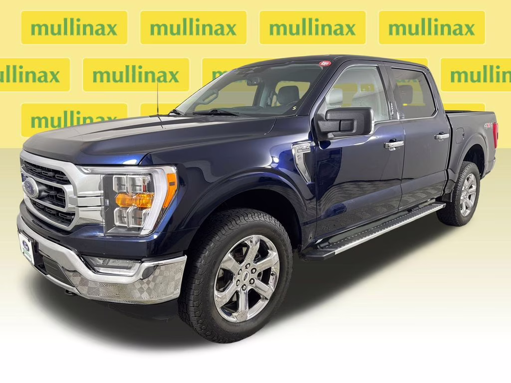 2023 Antimatter Blue Metallic Ford F-150 XLT 4X4 Truck