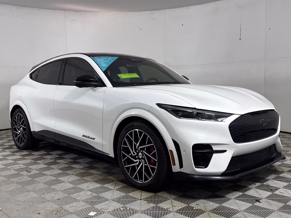 2023 White Metallic Ford Mustang Mach-E GT AWD SUV