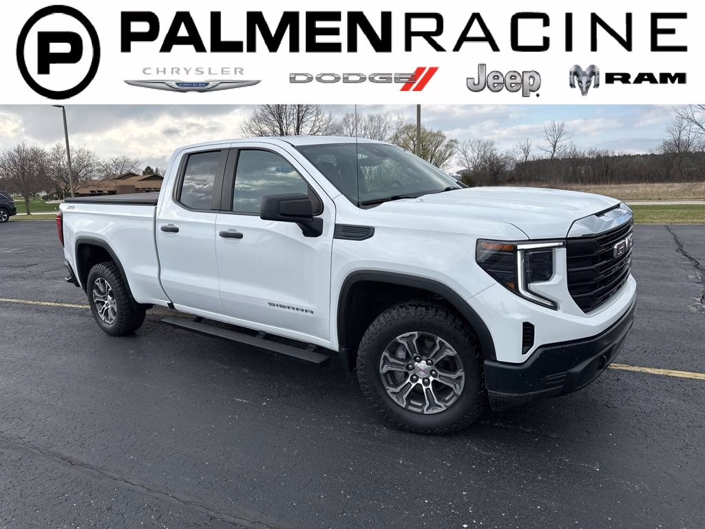 2023 Summit White GMC Sierra 1500 Pro 4X4 Truck
