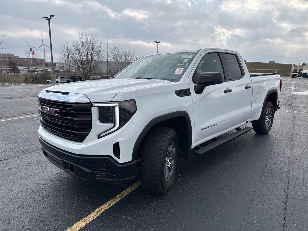 2023 Summit White GMC Sierra 1500 Pro 4X4 Truck