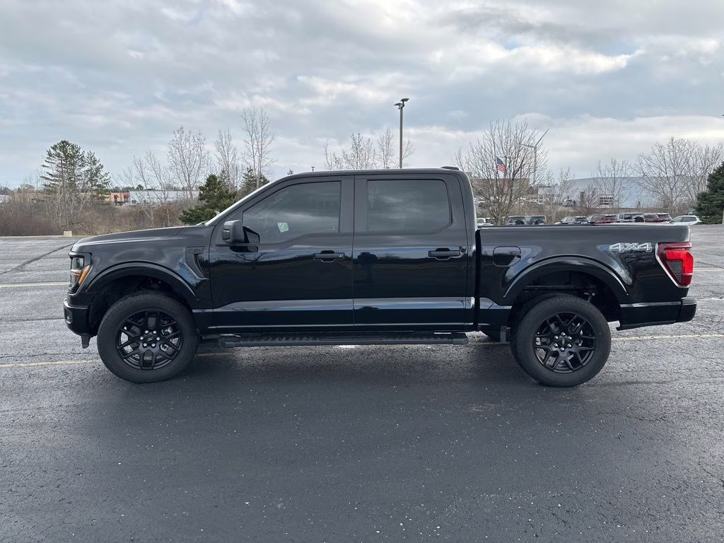 2024 Black Ford F-150 STX 4X4 Truck