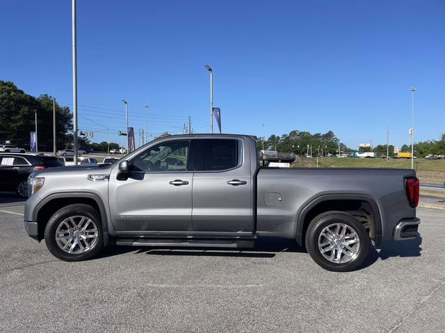 2021 Satin Steel Metallic GMC Sierra 1500 SLE RWD Truck