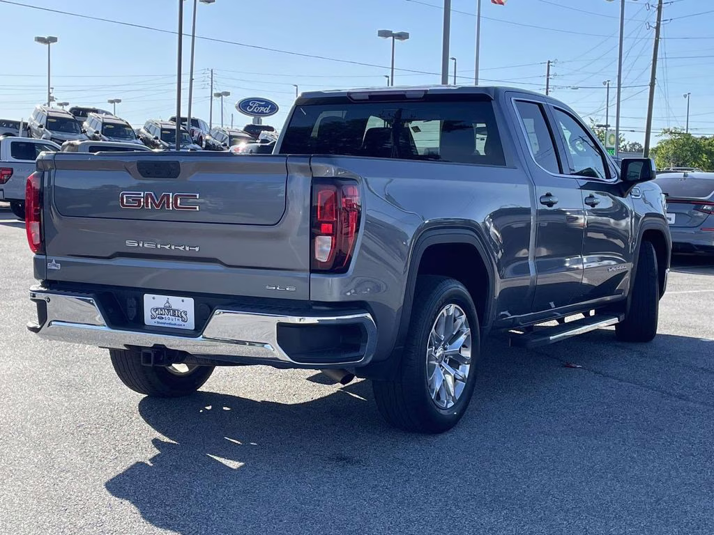 2021 Satin Steel Metallic GMC Sierra 1500 SLE RWD Truck