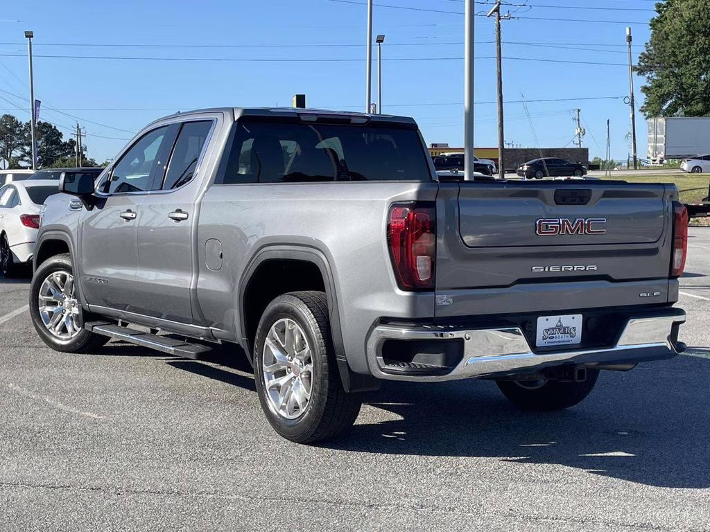2021 Satin Steel Metallic GMC Sierra 1500 SLE RWD Truck