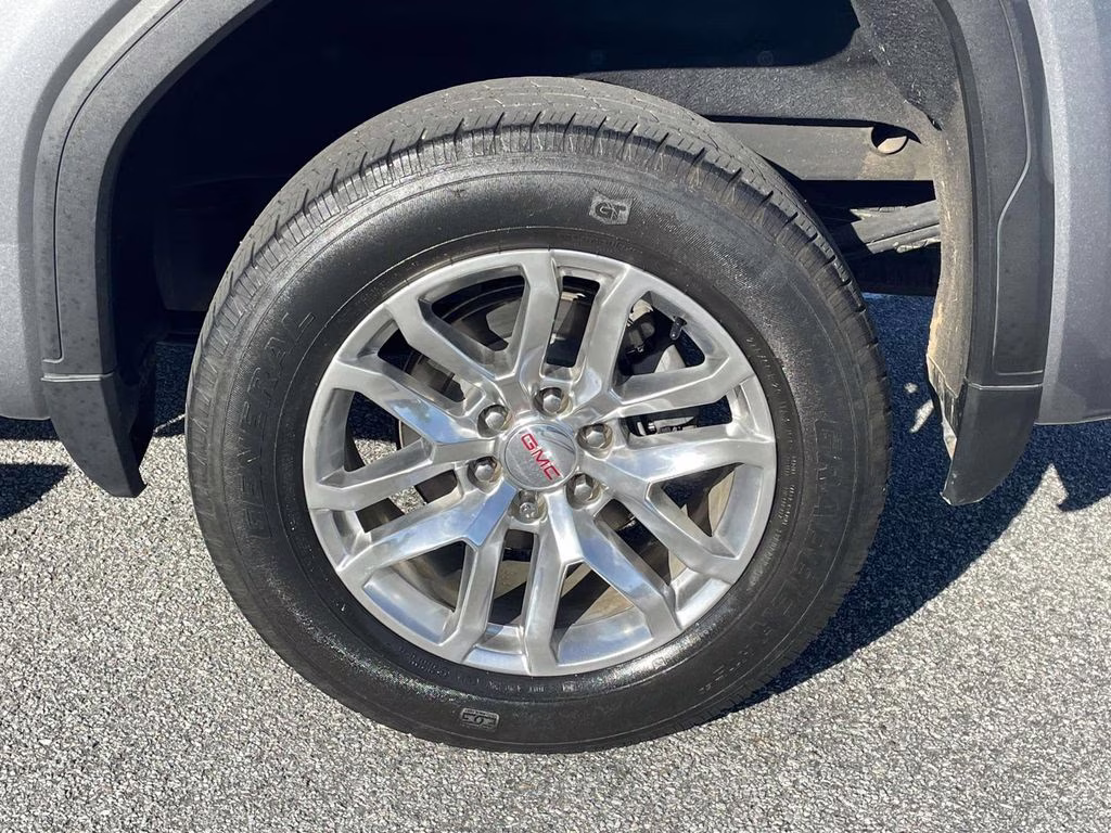 2021 Satin Steel Metallic GMC Sierra 1500 SLE RWD Truck