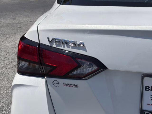 2025 Aspen White Tricoat Nissan Versa 1.6 SV FWD Sedan