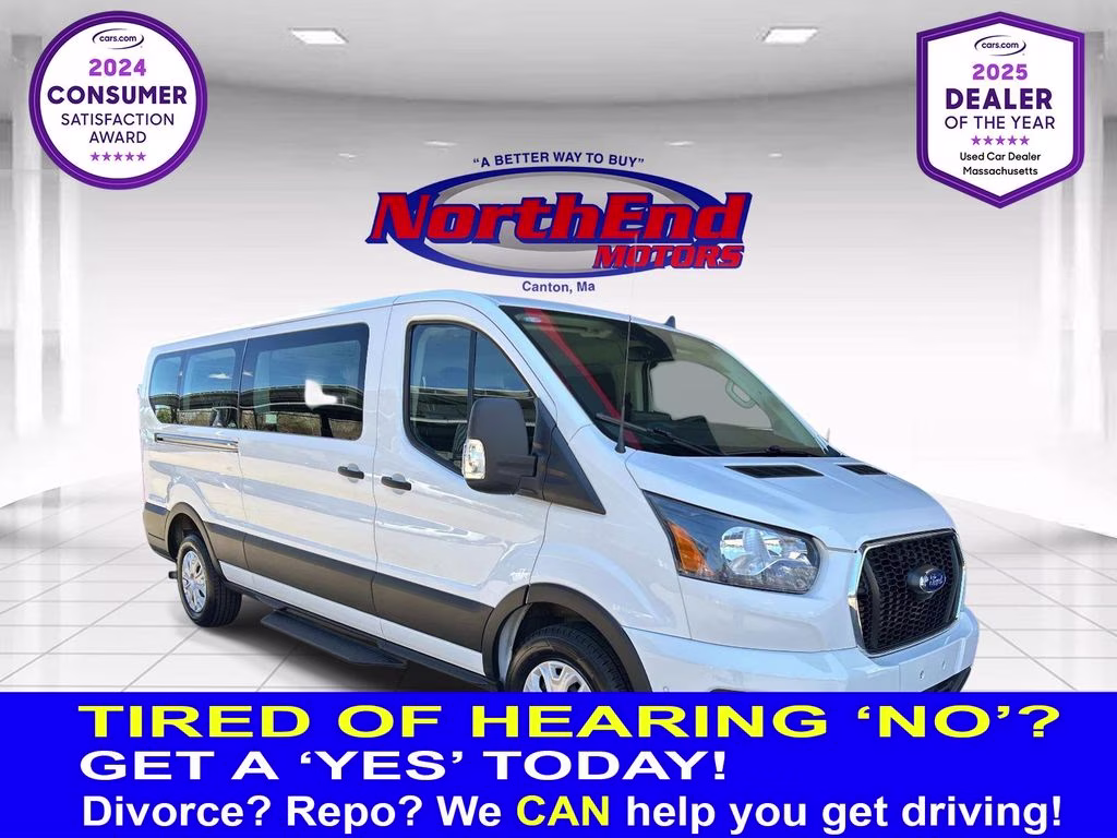 2023 Oxford White Ford Transit-350 XLT RWD Crossover