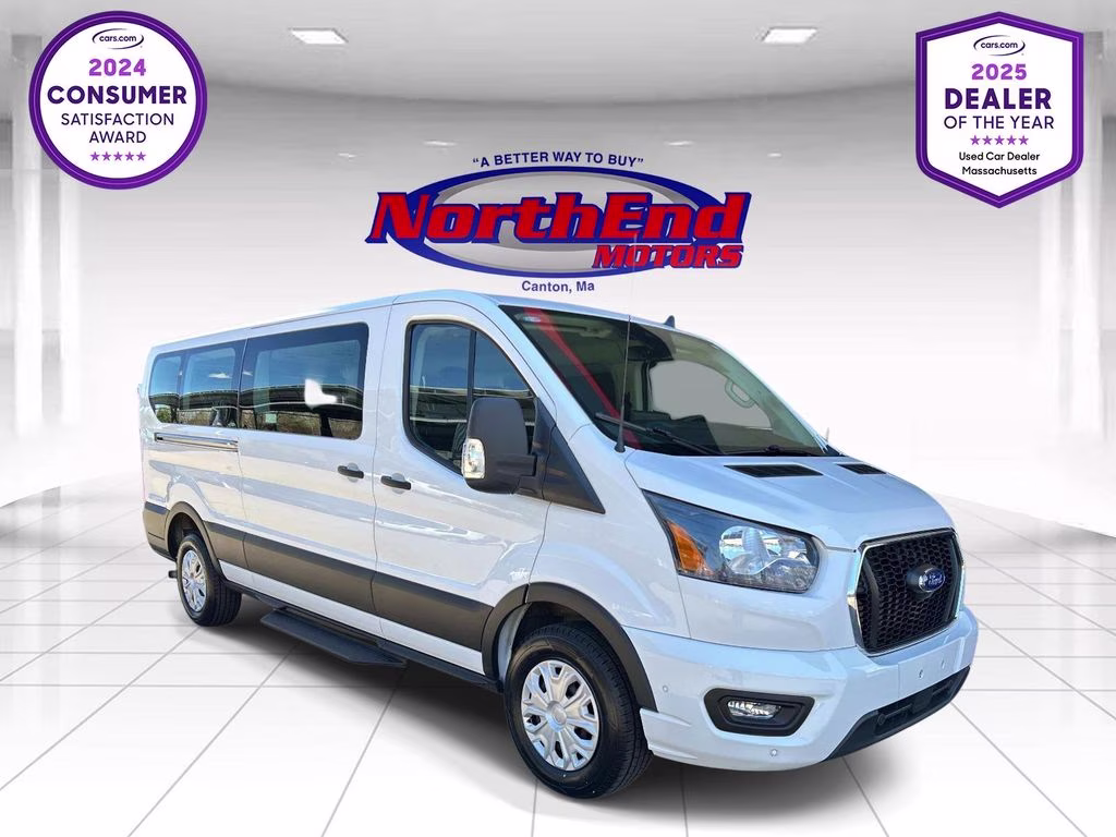 2023 Oxford White Ford Transit-350 XLT RWD Crossover