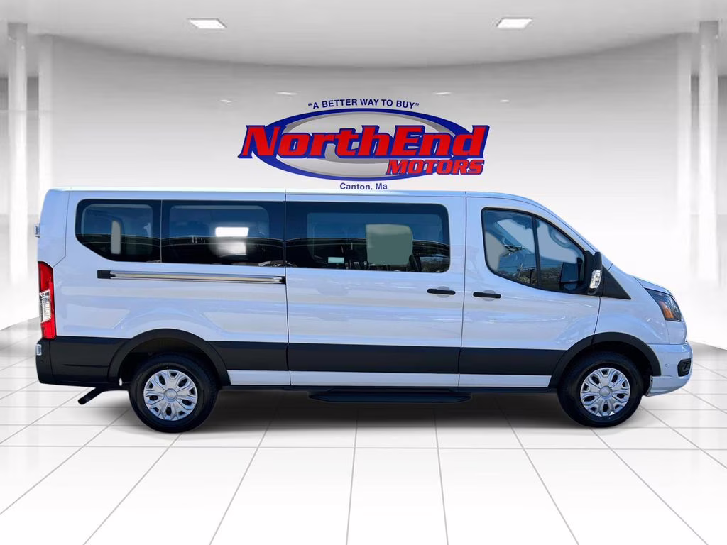 2023 Oxford White Ford Transit-350 XLT RWD Crossover