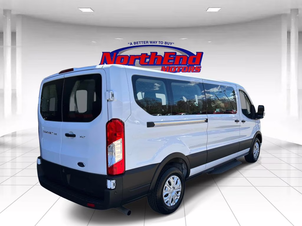 2023 Oxford White Ford Transit-350 XLT RWD Crossover