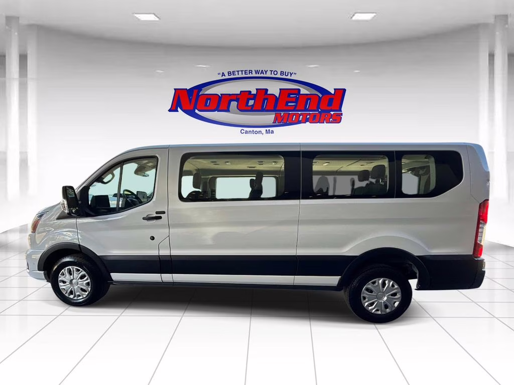 2023 Oxford White Ford Transit-350 XLT RWD Crossover