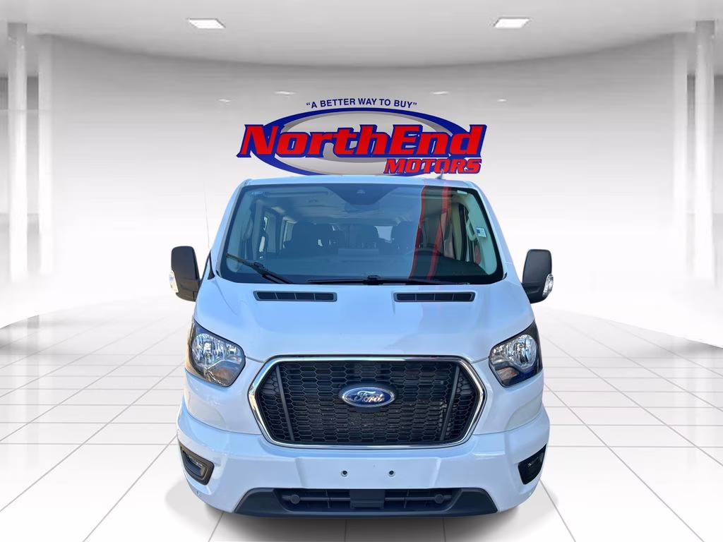 2023 Oxford White Ford Transit-350 XLT RWD Crossover