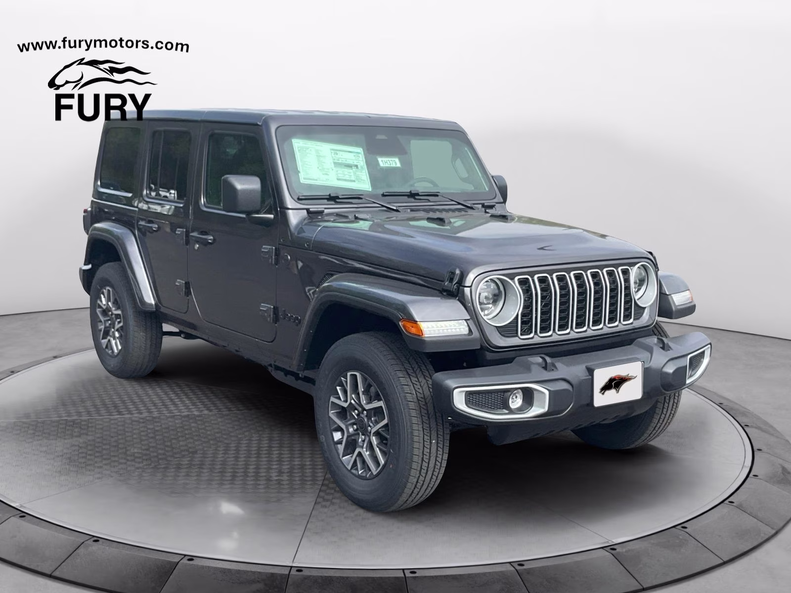 2026 Granite Crystal Metallic Clearcoat Jeep Wrangler Sahara 4X4 SUV