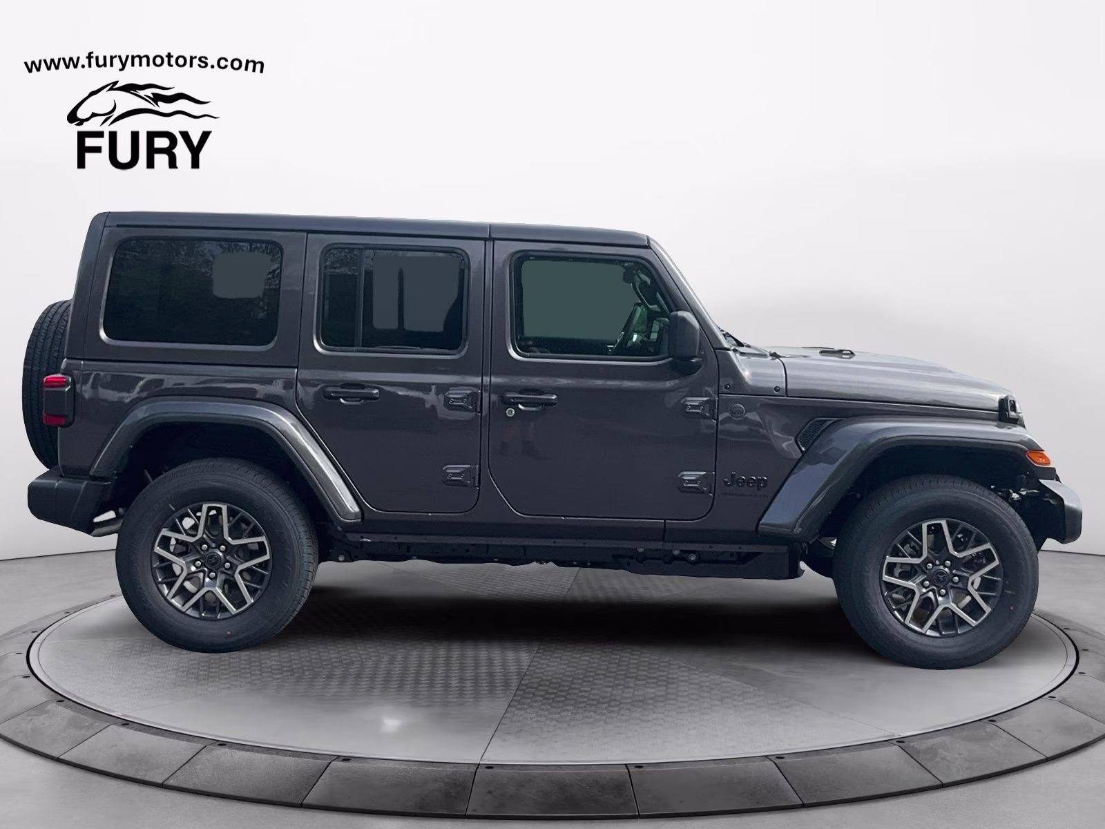 2026 Granite Crystal Metallic Clearcoat Jeep Wrangler Sahara 4X4 SUV
