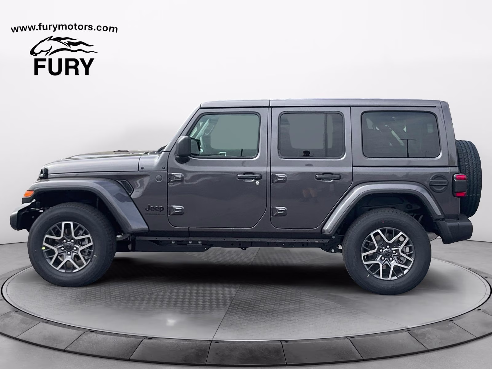 2026 Granite Crystal Metallic Clearcoat Jeep Wrangler Sahara 4X4 SUV