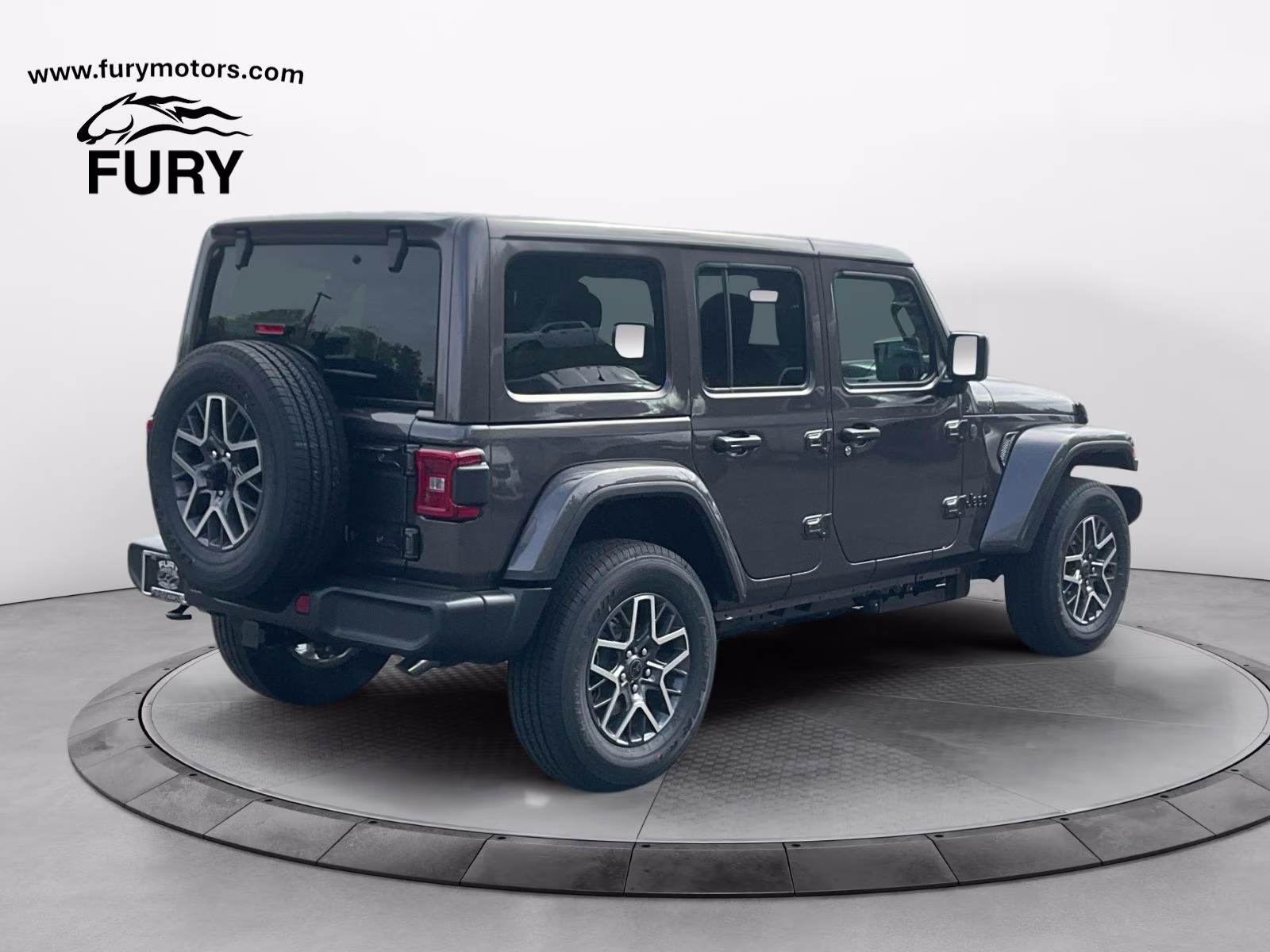 2026 Granite Crystal Metallic Clearcoat Jeep Wrangler Sahara 4X4 SUV