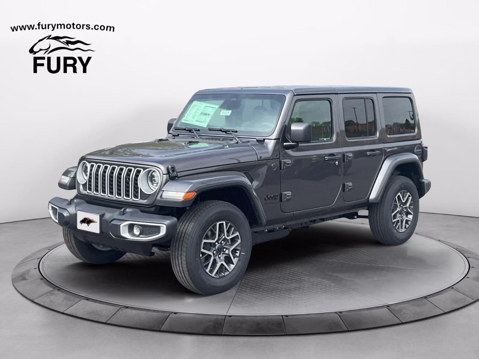 2026 Granite Crystal Metallic Clearcoat Jeep Wrangler Sahara 4X4 SUV