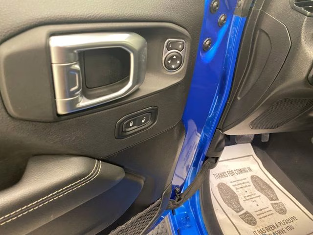 2023 Hydro Blue Pearl Coat Jeep Wrangler Sahara 4X4 SUV