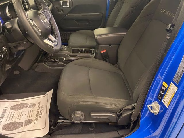 2023 Hydro Blue Pearl Coat Jeep Wrangler Sahara 4X4 SUV
