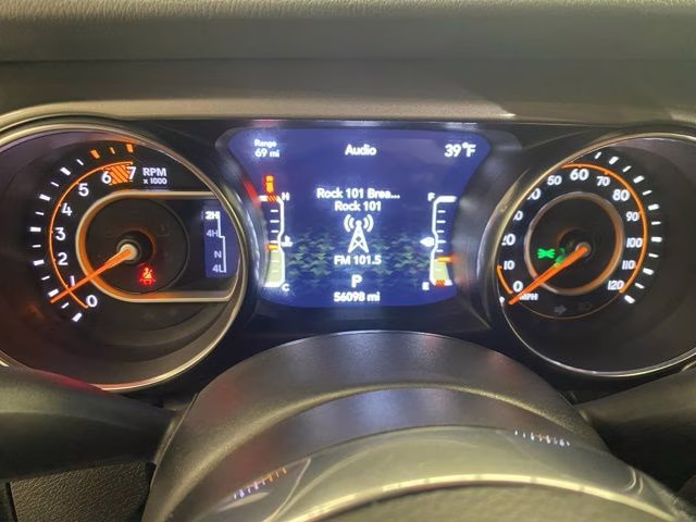 2023 Hydro Blue Pearl Coat Jeep Wrangler Sahara 4X4 SUV