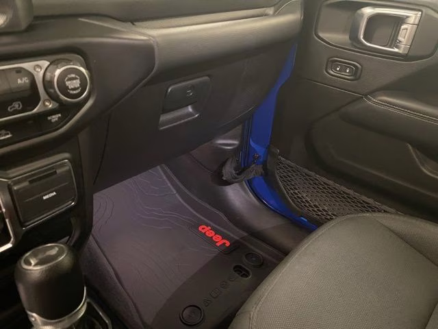 2023 Hydro Blue Pearl Coat Jeep Wrangler Sahara 4X4 SUV