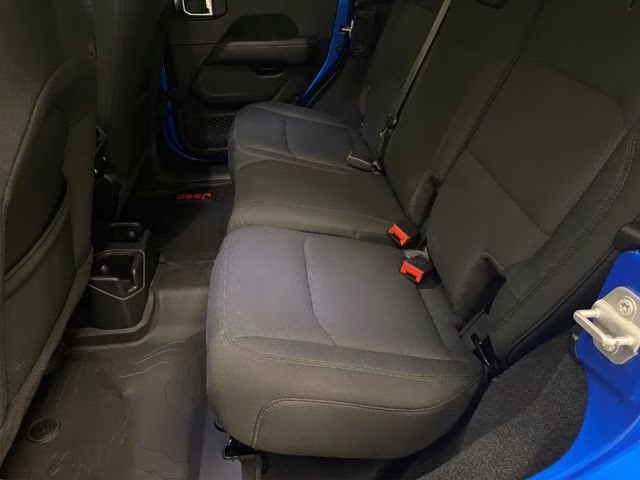 2023 Hydro Blue Pearl Coat Jeep Wrangler Sahara 4X4 SUV