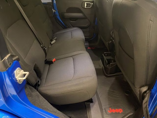 2023 Hydro Blue Pearl Coat Jeep Wrangler Sahara 4X4 SUV