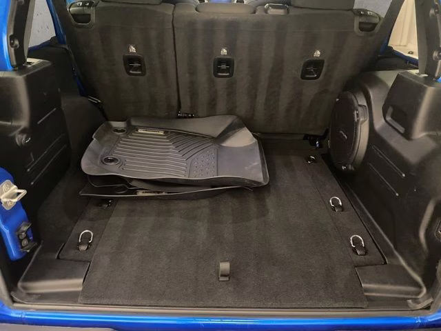 2023 Hydro Blue Pearl Coat Jeep Wrangler Sahara 4X4 SUV