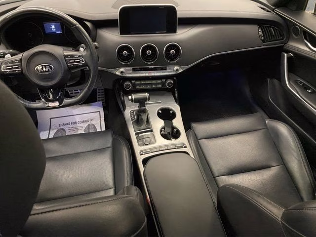 2021 Snow White Pearl Kia Stinger GT AWD Sedan