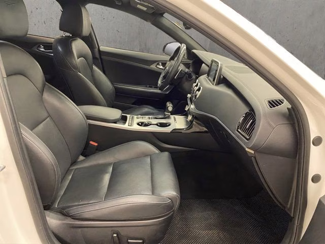 2021 Snow White Pearl Kia Stinger GT AWD Sedan