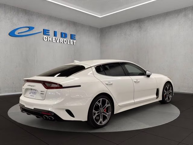 2021 Snow White Pearl Kia Stinger GT AWD Sedan