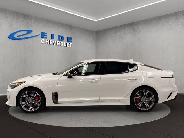 2021 Snow White Pearl Kia Stinger GT AWD Sedan