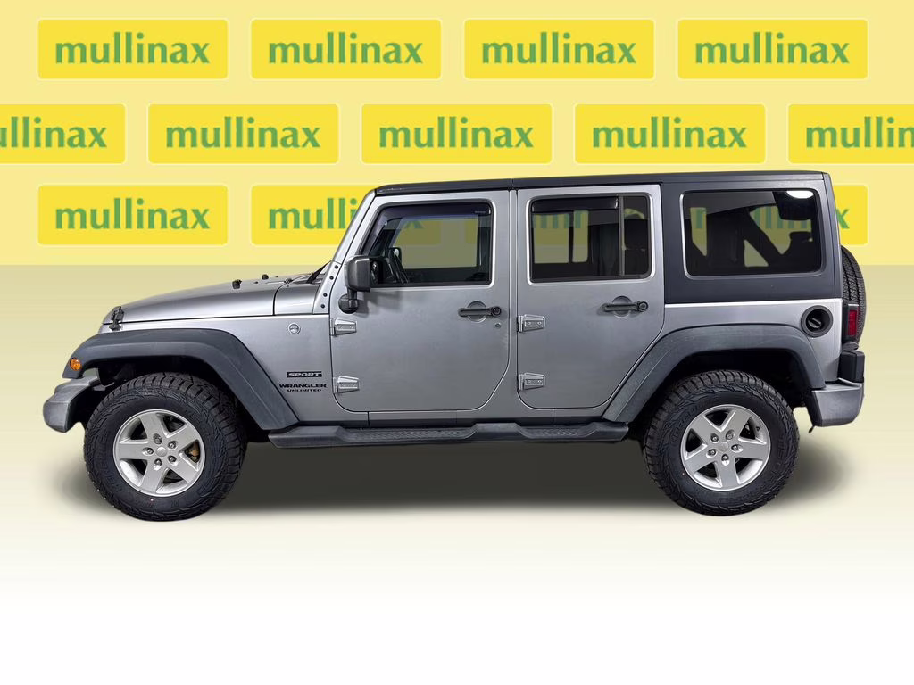 2016 Billet Silver Metallic Clearcoat Jeep Wrangler Unlimited Sport 4X4 SUV