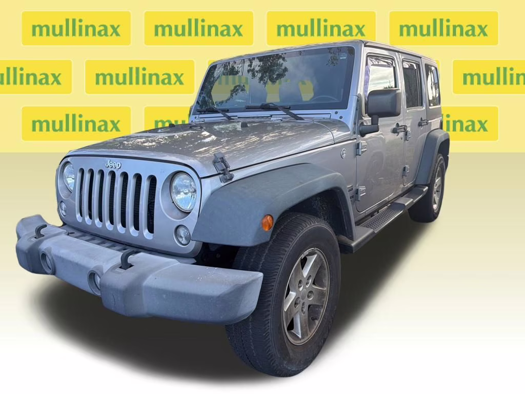 2016 Billet Silver Metallic Clearcoat Jeep Wrangler Unlimited Sport 4X4 SUV