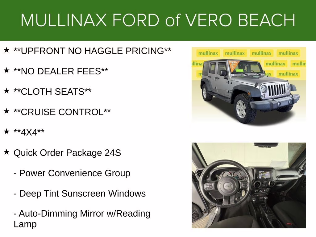 2016 Billet Silver Metallic Clearcoat Jeep Wrangler Unlimited Sport 4X4 SUV