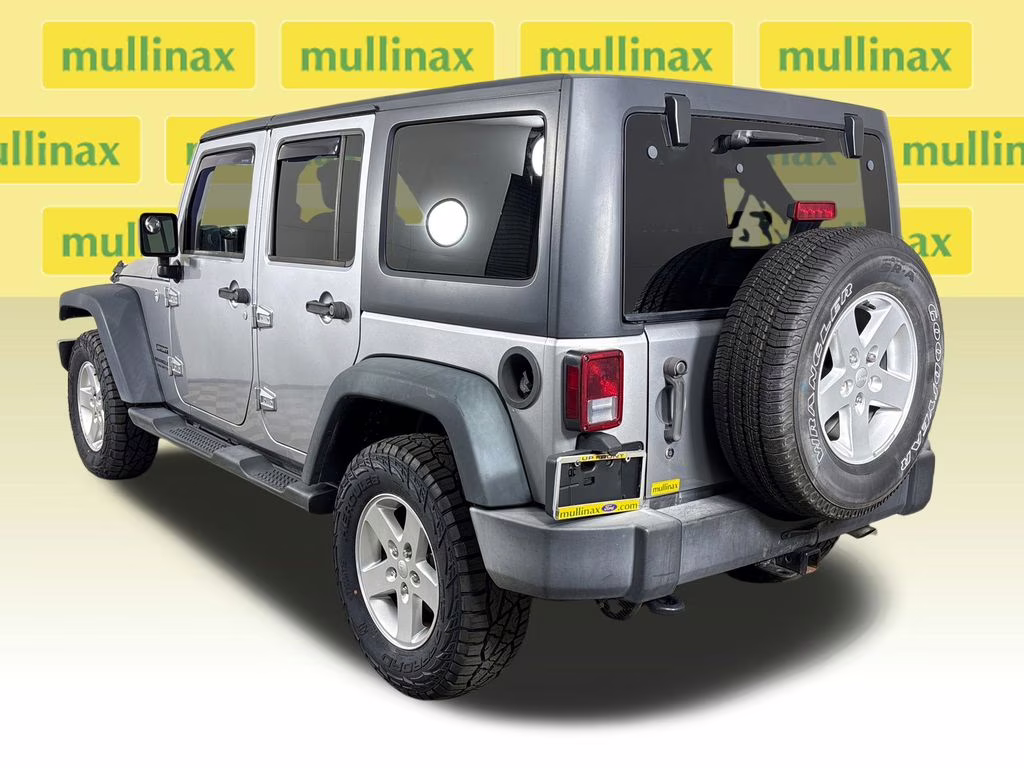 2016 Billet Silver Metallic Clearcoat Jeep Wrangler Unlimited Sport 4X4 SUV