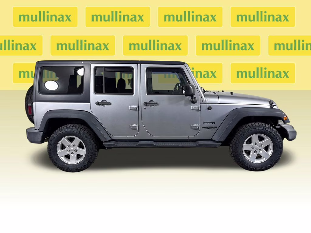 2016 Billet Silver Metallic Clearcoat Jeep Wrangler Unlimited Sport 4X4 SUV