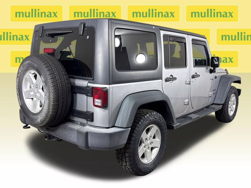 2016 Billet Silver Metallic Clearcoat Jeep Wrangler Unlimited Sport 4X4 SUV