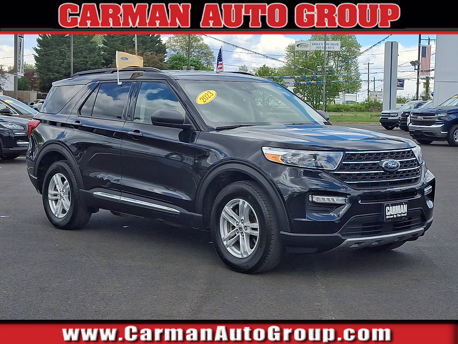 2023 Agate Black Metallic - UM Ford Explorer XLT 4X4