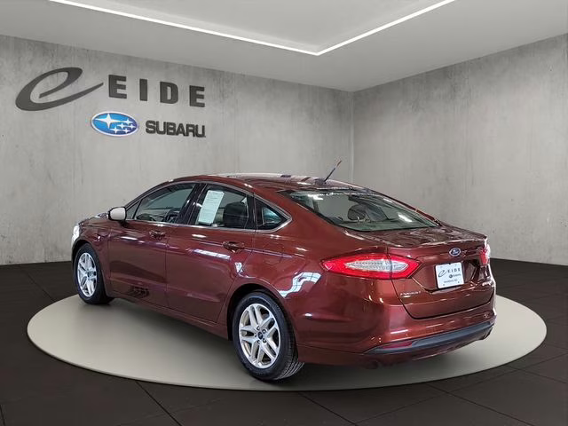 2015 Bronze Fire Metallic Tinted Clearcoat Ford Fusion SE FWD Sedan