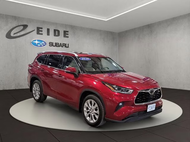 2020 Ruby Flare Pearl Toyota Highlander Limited AWD SUV