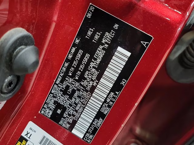 2020 Ruby Flare Pearl Toyota Highlander Limited AWD SUV