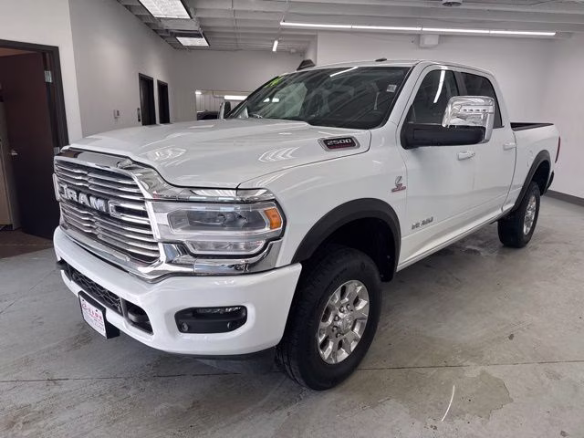 2024 Bright White Clearcoat Ram 2500 Laramie 4X4 Truck