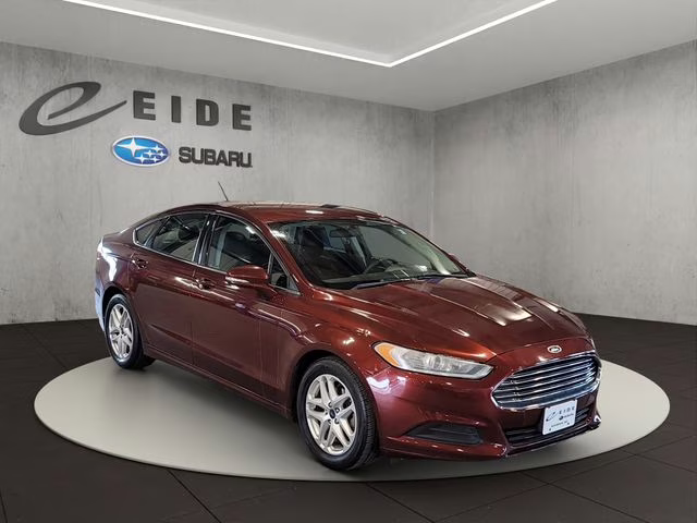 2015 Bronze Fire Metallic Tinted Clearcoat Ford Fusion SE FWD Sedan