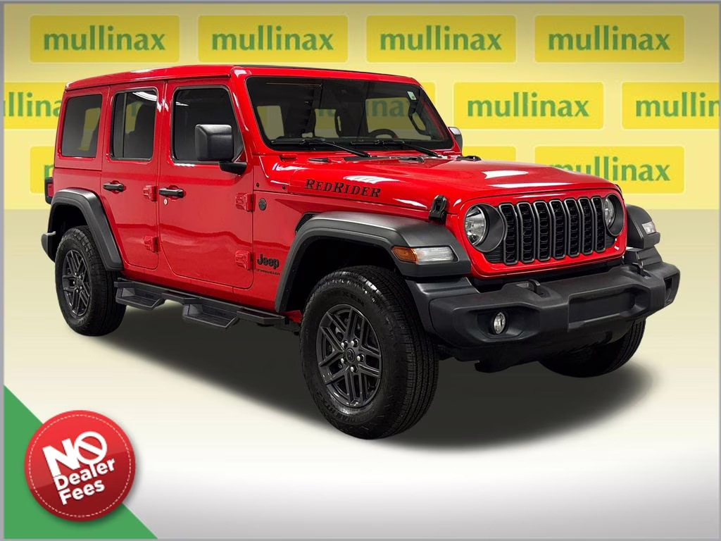 2025 Firecracker Red Clearcoat Jeep Wrangler Sport S 4X4 SUV