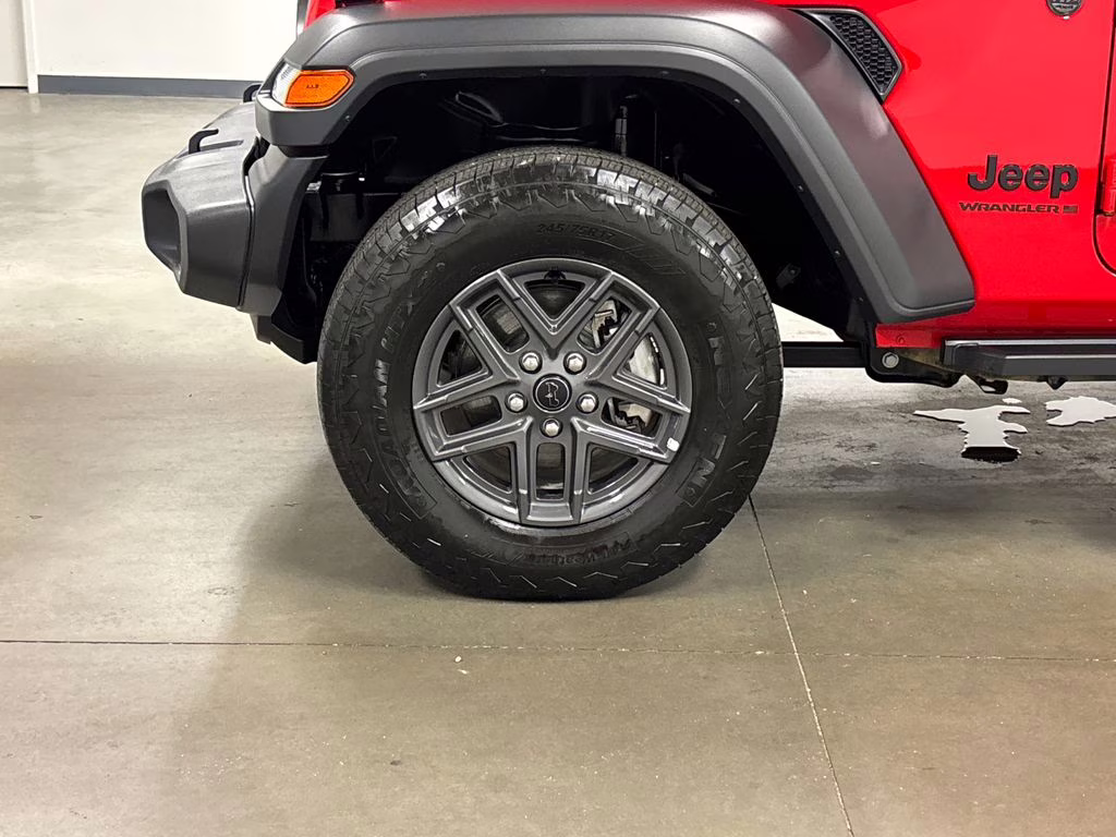 2025 Firecracker Red Clearcoat Jeep Wrangler Sport S 4X4 SUV