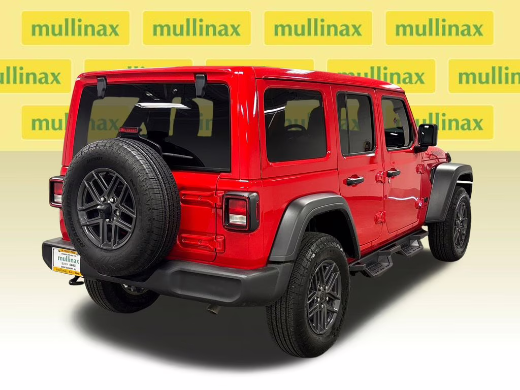 2025 Firecracker Red Clearcoat Jeep Wrangler Sport S 4X4 SUV