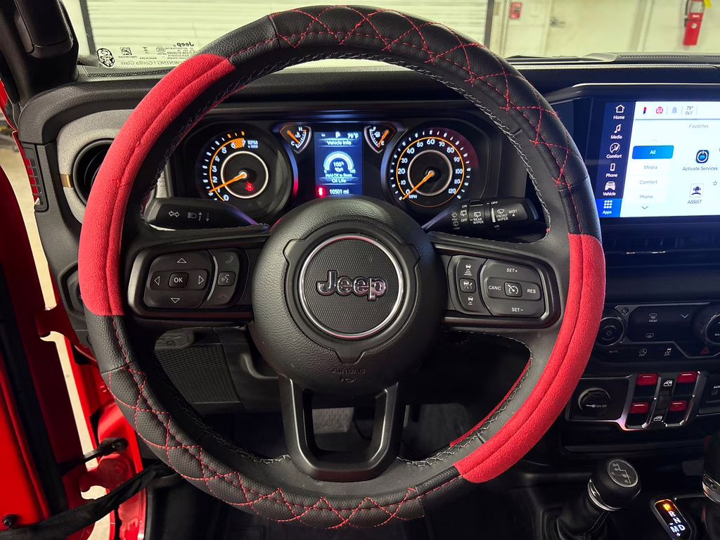2025 Firecracker Red Clearcoat Jeep Wrangler Sport S 4X4 SUV
